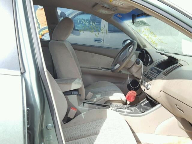 1N4AL11D26C222698 - 2006 NISSAN ALTIMA S GREEN photo 5