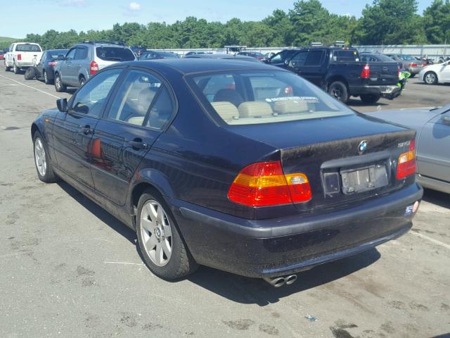 WBAAZ33495KP92443 - 2005 BMW 325 IS SUL BLUE photo 3