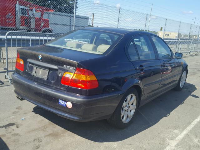 WBAAZ33495KP92443 - 2005 BMW 325 IS SUL BLUE photo 4