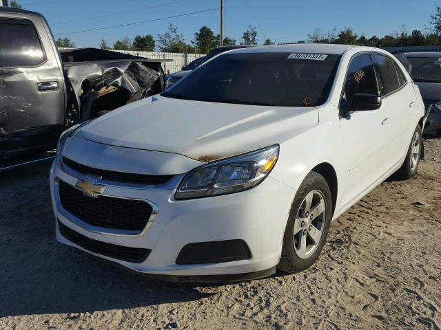 1G11B5SA9GF120591 - 2016 CHEVROLET MALIBU LIM WHITE photo 2