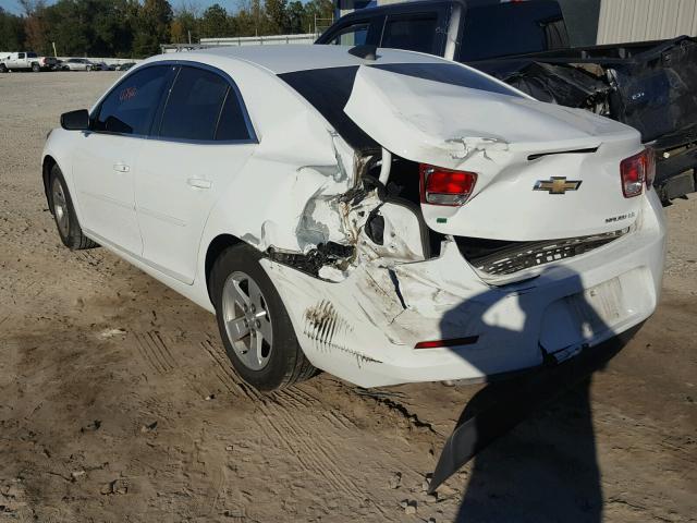 1G11B5SA9GF120591 - 2016 CHEVROLET MALIBU LIM WHITE photo 3