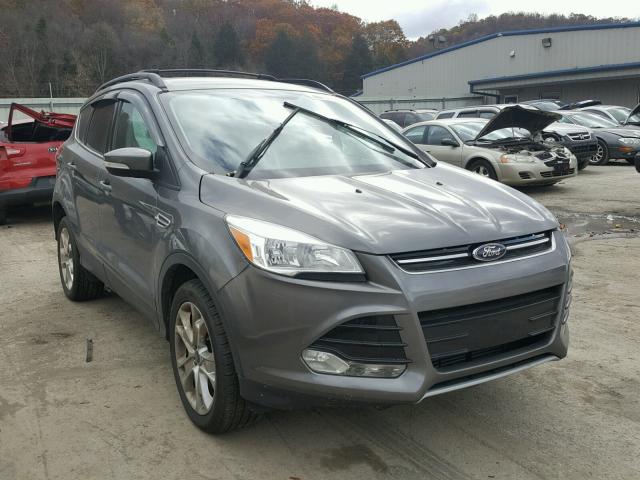 1FMCU9H98DUC83198 - 2013 FORD ESCAPE SEL GRAY photo 1