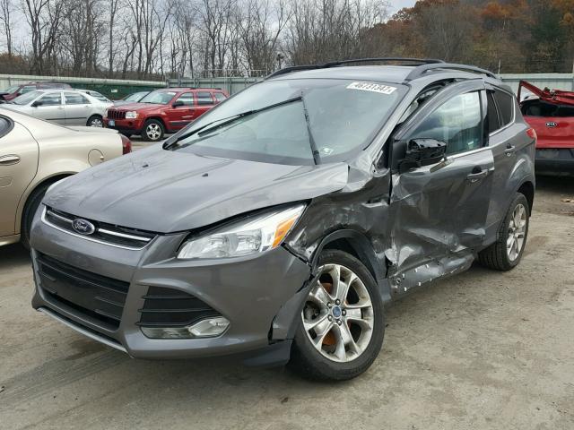 1FMCU9H98DUC83198 - 2013 FORD ESCAPE SEL GRAY photo 2