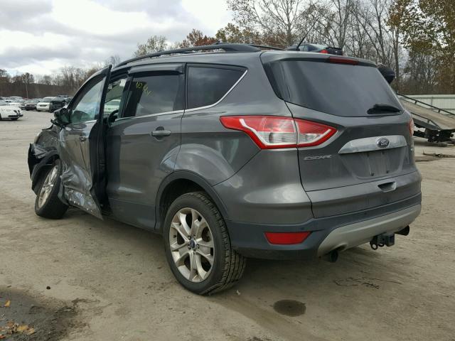 1FMCU9H98DUC83198 - 2013 FORD ESCAPE SEL GRAY photo 3