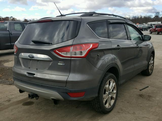 1FMCU9H98DUC83198 - 2013 FORD ESCAPE SEL GRAY photo 4