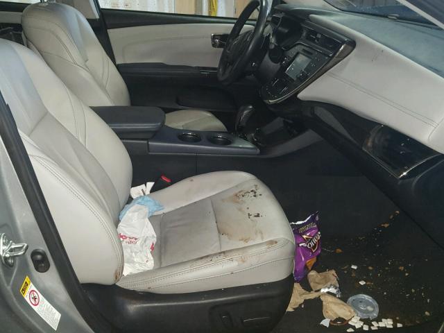 4T1BK1EB0FU178555 - 2015 TOYOTA AVALON XLE 银色 照片 5