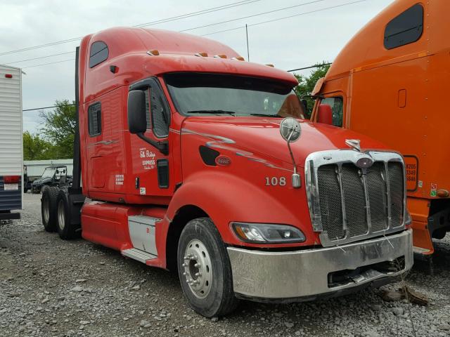 1XP7DB9X75D840483 - 2005 PETERBILT 387 RED photo 1