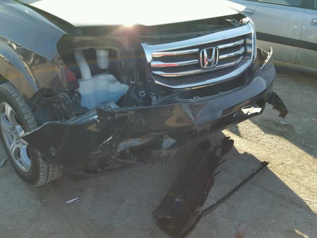 5FNYF4H71CB015459 - 2012 HONDA PILOT EXLN GRAY photo 9