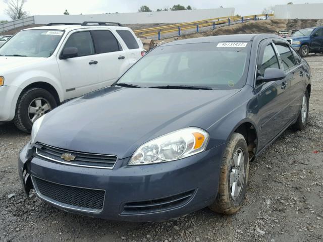 2G1WT58K689246632 - 2008 CHEVROLET IMPALA LT CHARCOAL photo 1