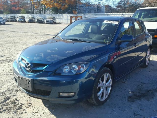 JM1BK343471601277 - 2007 MAZDA 3 HATCHBAC BLUE photo 2