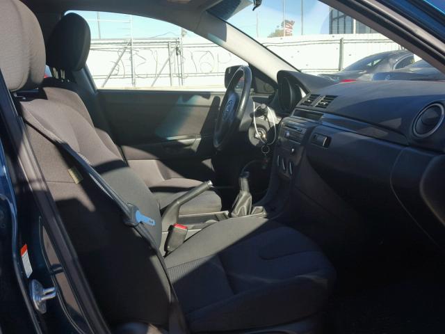 JM1BK343471601277 - 2007 MAZDA 3 HATCHBAC BLUE photo 5