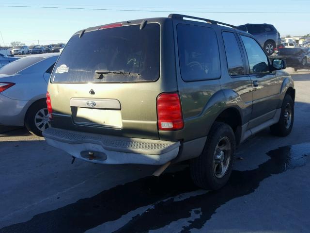 1FMZU70E93UC11559 - 2003 FORD EXPLORER S GREEN photo 4