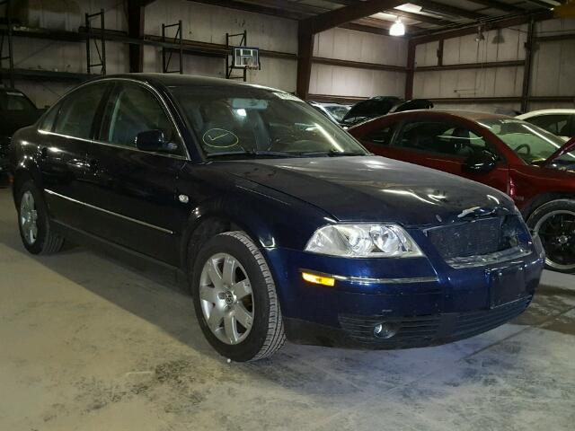 WVWRH63B23P295906 - 2003 VOLKSWAGEN PASSAT BLUE photo 1