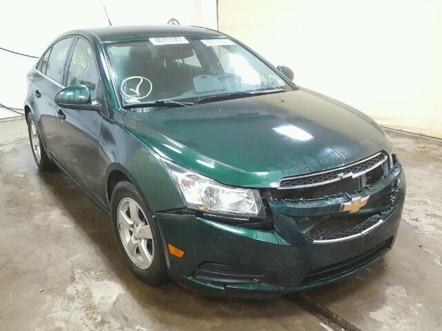 1G1PC5SB0E7430006 - 2014 CHEVROLET CRUZE LT GREEN photo 1