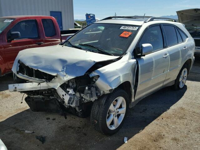 JTJGA31U840030185 - 2004 LEXUS RX 330 SILVER photo 2