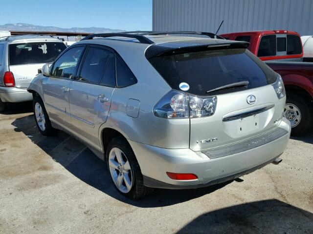 JTJGA31U840030185 - 2004 LEXUS RX 330 SILVER photo 3