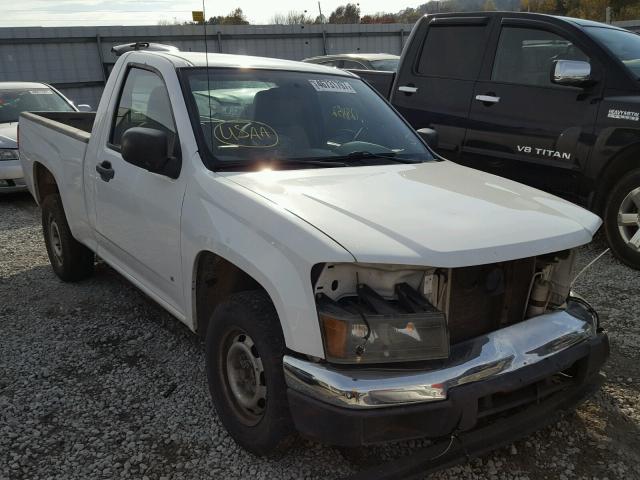 1GTCS14E788224219 - 2008 GMC CANYON WHITE photo 1