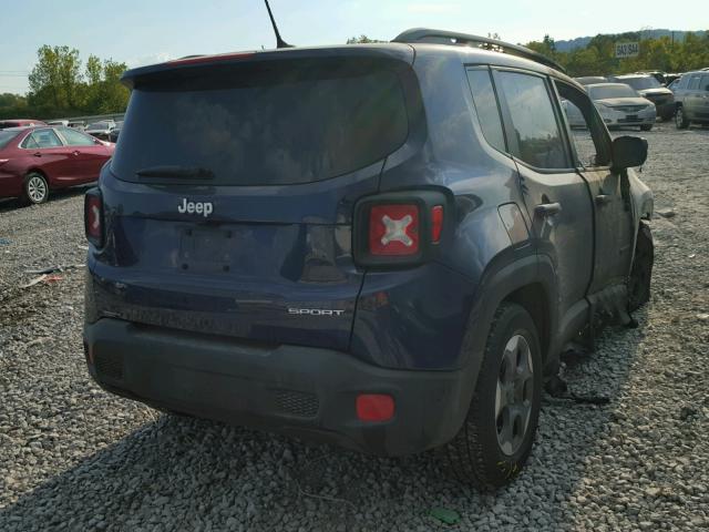 ZACCJAAB1HPF43346 - 2017 JEEP RENEGADE S BURN photo 4