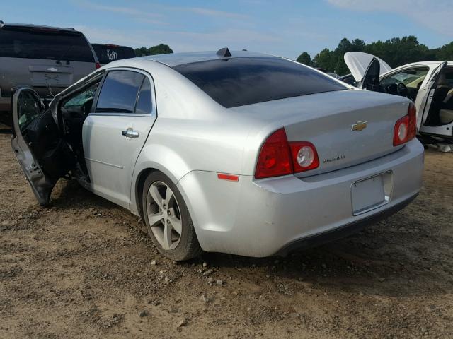 1G1ZC5E07CF367167 - 2012 CHEVROLET MALIBU 1LT GRAY photo 3