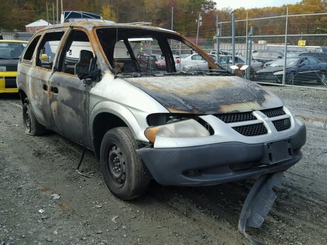 1D4GP25323B240770 - 2003 DODGE CARAVAN SE BURN photo 1