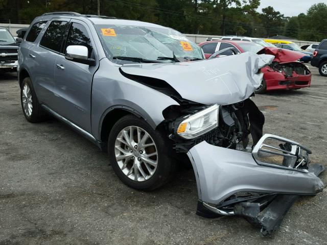 1C4RDHEG4FC120150 - 2015 DODGE DURANGO CI SILVER photo 1