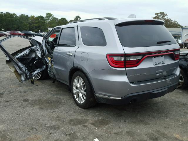 1C4RDHEG4FC120150 - 2015 DODGE DURANGO CI SILVER photo 3