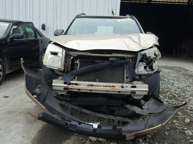 2CNDL23F256155373 - 2005 CHEVROLET EQUINOX LS GOLD photo 9