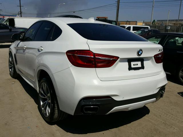 5UXKU0C39H0G68055 - 2017 BMW X6 SDRIVE3 WHITE photo 3