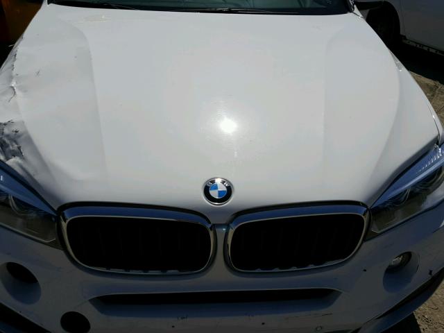 5UXKU0C39H0G68055 - 2017 BMW X6 SDRIVE3 WHITE photo 7