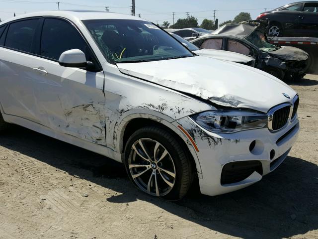 5UXKU0C39H0G68055 - 2017 BMW X6 SDRIVE3 WHITE photo 9