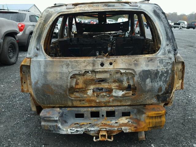 1GNDT13S662133815 - 2006 CHEVROLET TRAILBLAZE BURN photo 9