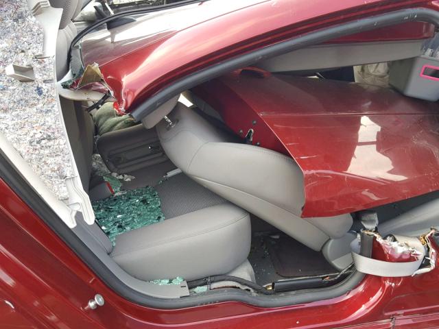 1G1ZC5E15BF315365 - 2011 CHEVROLET MALIBU 1LT BURGUNDY photo 6