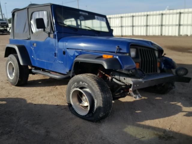 1J4FY19P0SP273503 - 1995 JEEP WRANGLER / BLUE photo 1