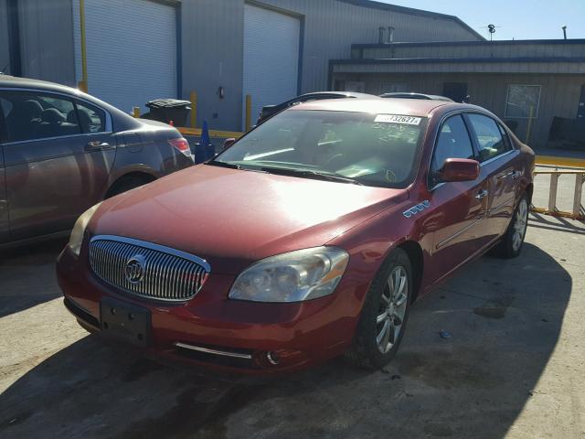 1G4HE57YX8U109482 - 2008 BUICK LUCERNE CX RED photo 2