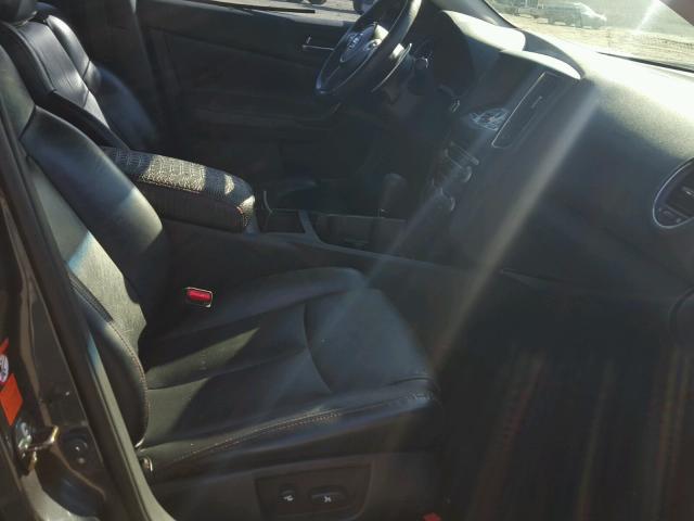 1N4AA51E69C826670 - 2009 NISSAN MAXIMA S Szary zdjęcie 5