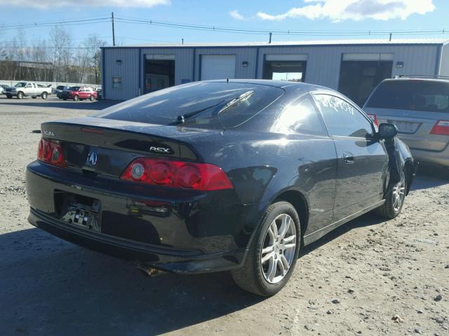 JH4DC53846S019282 - 2006 ACURA RSX BLACK photo 4