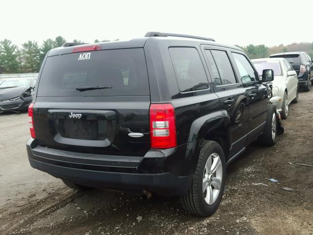 1C4NJPFB9DD230316 - 2013 JEEP PATRIOT LA BLACK photo 4