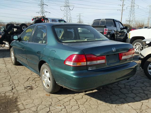 1HGCG16562A039238 - 2002 HONDA ACCORD EX GREEN photo 3