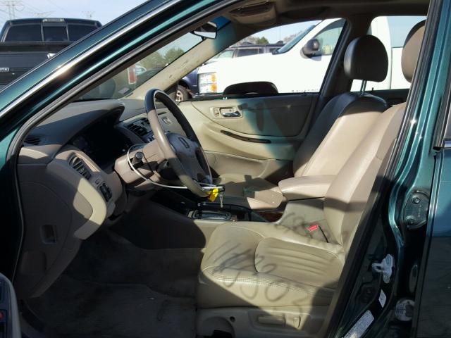 1HGCG16562A039238 - 2002 HONDA ACCORD EX GREEN photo 5