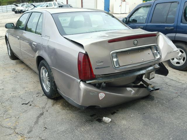 1G6KD54Y01U159088 - 2001 CADILLAC DEVILLE TAN photo 3