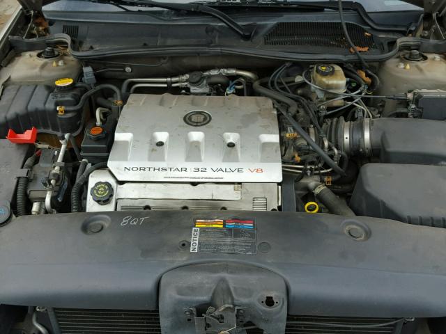 1G6KD54Y01U159088 - 2001 CADILLAC DEVILLE TAN photo 7