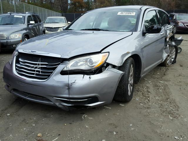 1C3CCBBB4EN107355 - 2014 CHRYSLER 200 TOURIN SILVER photo 2