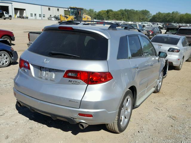 5J8TB18248A014249 - 2008 ACURA RDX SILVER photo 4