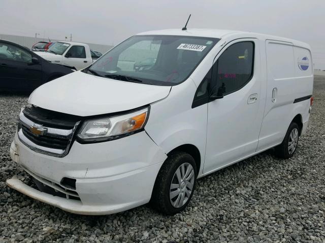 3N63M0YN6FK723268 - 2015 CHEVROLET CITY EXPRE WHITE photo 2