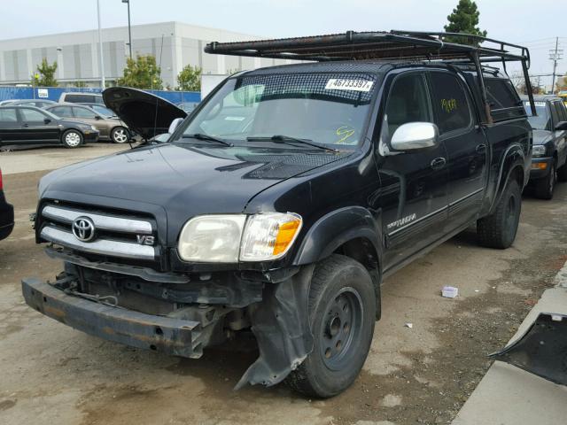 5TBET341X6S551942 - 2006 TOYOTA TUNDRA DOU BLACK photo 2