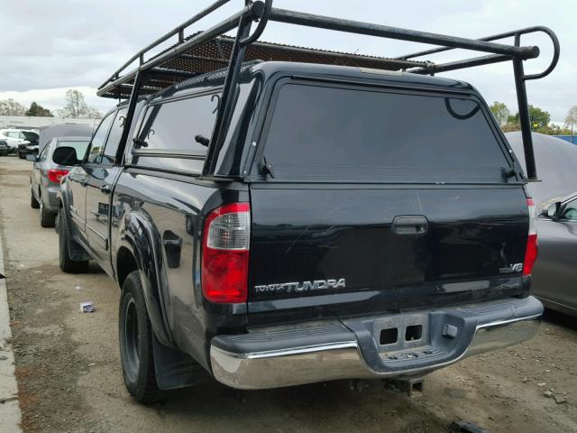 5TBET341X6S551942 - 2006 TOYOTA TUNDRA DOU BLACK photo 3