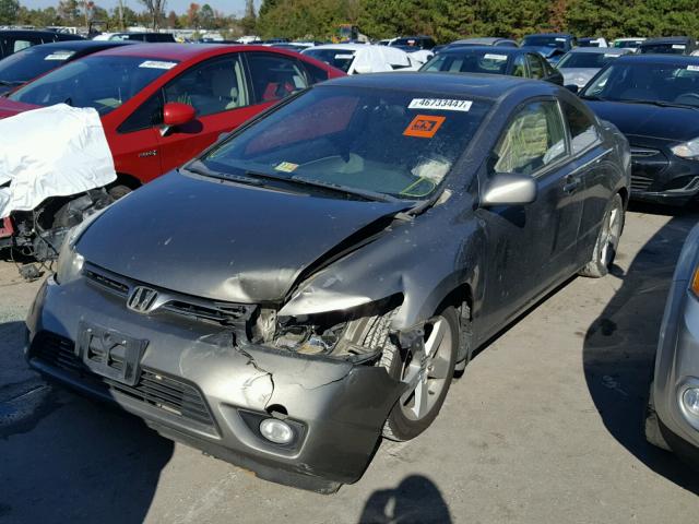 2HGFG118X6H549629 - 2006 HONDA CIVIC EX გრაფიტი ფოტო 2