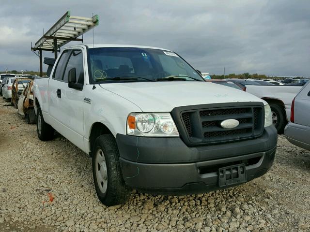 1FTRX12W17NA46590 - 2007 FORD F150 WHITE photo 1