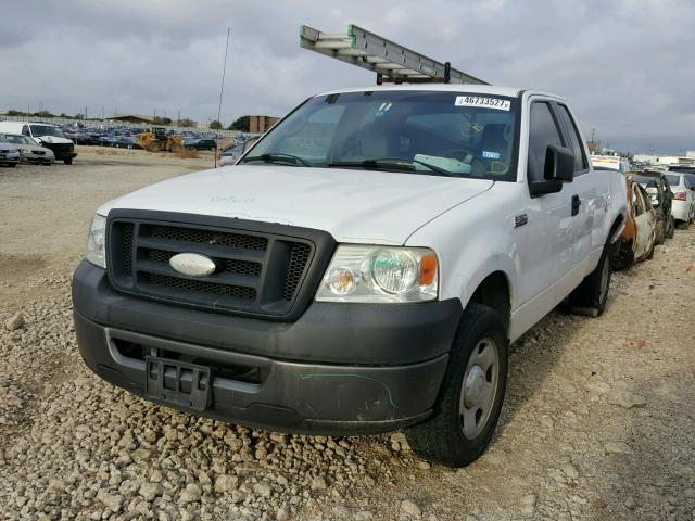 1FTRX12W17NA46590 - 2007 FORD F150 WHITE photo 2