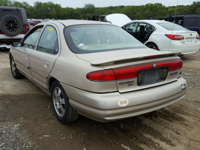 1MEFM66L4XK615716 - 1999 MERCURY MYSTIQUE L BEIGE photo 3